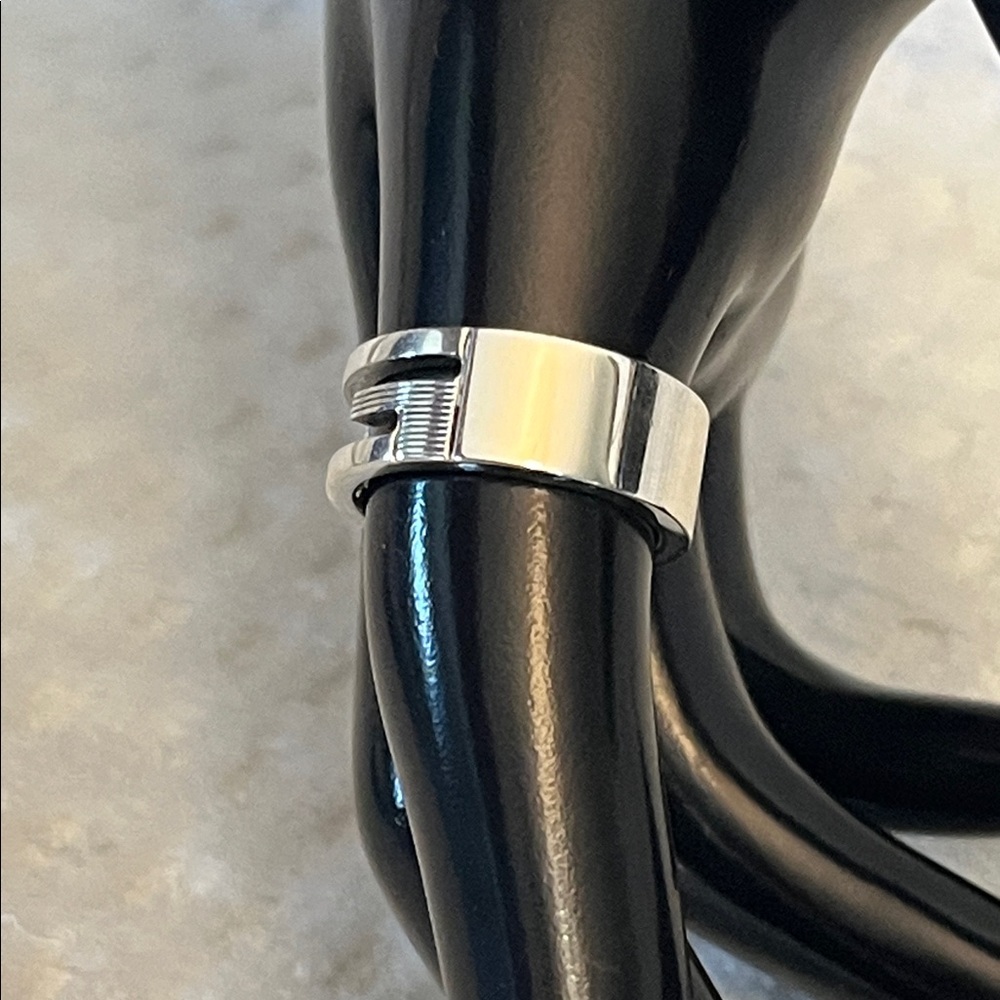 Gucci Ring sz 16/ US 7 1/2 Full inclusion - Picture 5 of 13